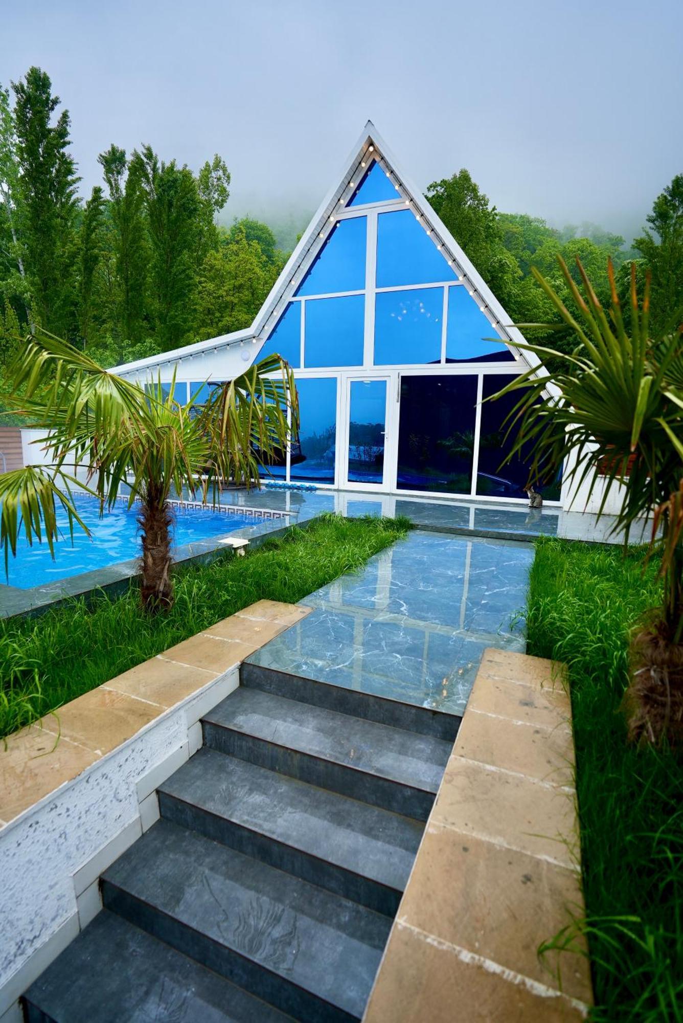 3Gozel Aframe Villa Gabala Esterno foto